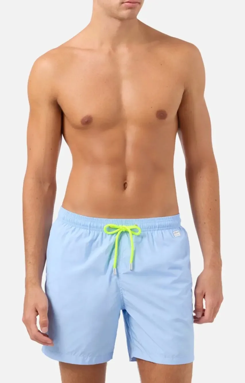 MC2 Saint Barth Swim Shorts Men Large Pantone Bonnie Blue Trunks Beach Summer